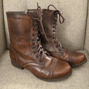 Steve Madden Troopa Leather Boots